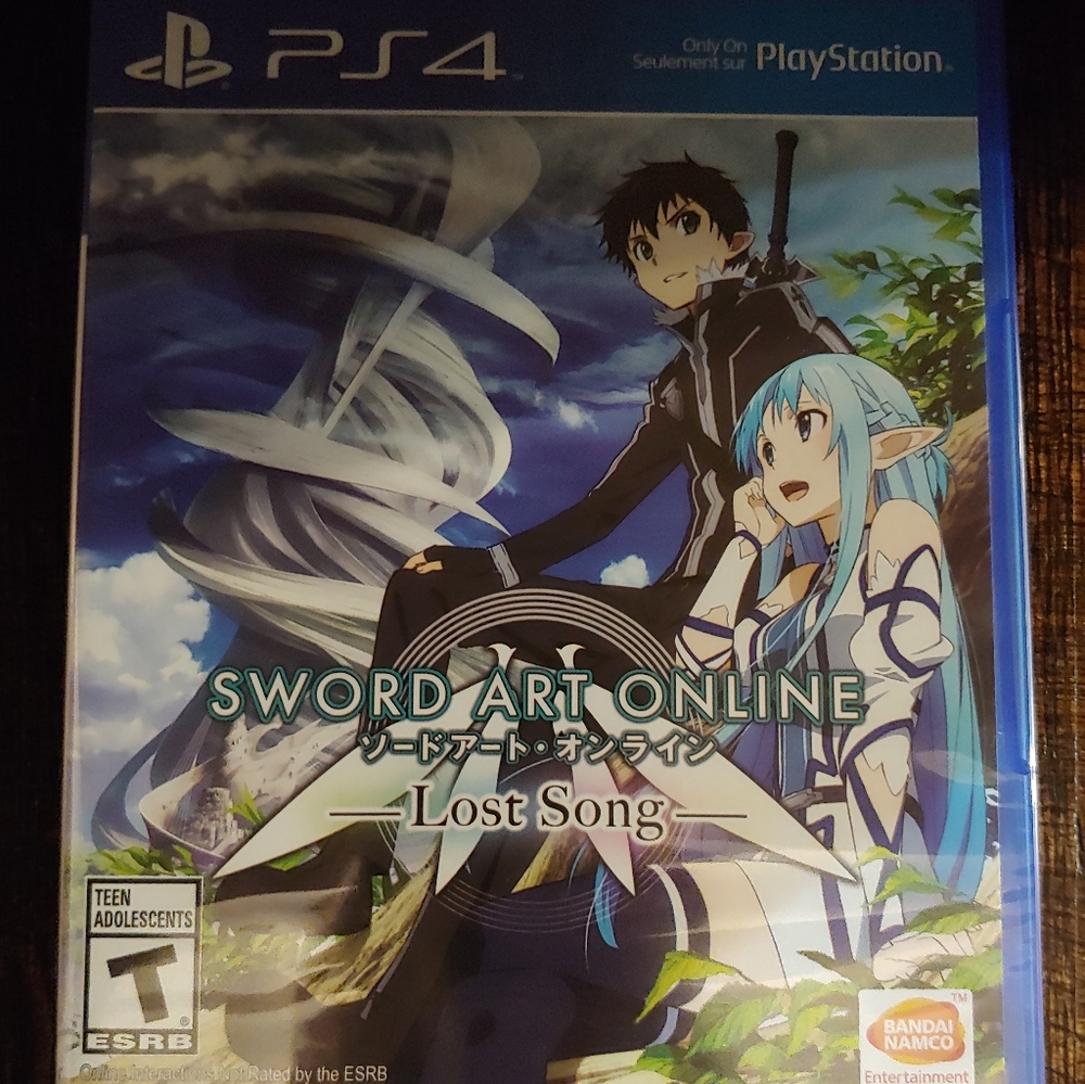Sword Art Online PS4 game (new)